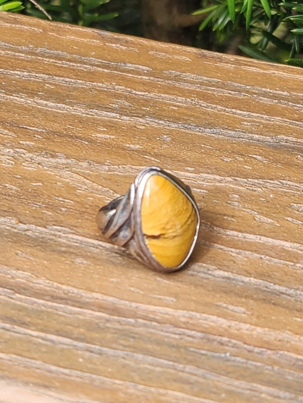 Carolyn Pollack Sterling Silver JASPER RING, size 8 - Picture 3 of 15